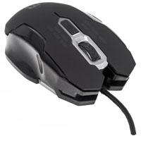 MOUSE GAMING OPTICO MANHATTAN USB 6 BOTONES 2400 DPI AJUSTABLE NEGRO