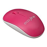 MOUSE INALAMBRIO EASY LINE BY PERFECT CHOICE 1 000 DPI VIVA MAGENTA