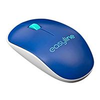 MOUSE INALAMBRIO EASY LINE BY PERFECT CHOICE 1 000 DPI VIVA AZUL