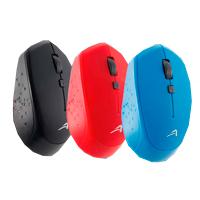 MOUSE INALAMBRICO USB ACTECK COLOR AZUL