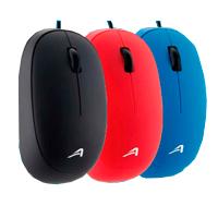 MOUSE ÓPTICO ACTECK ALÁMBRICO USB COLOR NEGRO, AC-916509