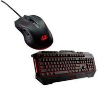 TECLADO Y MOUSE ASUS/OPTICO/MULTIMEDIA/METALICO/USB/GAMER