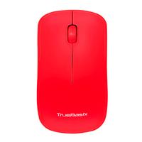 MOUSE INALAMBRICO TRUEBASIX/ACTECK/ RECEPTOR 2.4G/ 1000 DPI/ COLOR  ROJO /TB-924801