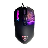 MOUSE OCELOT/ GAMER / ALAMBRICO / USB / RGB / DPI CONFIGURABLES HASTA 3200 / 7 BOTONES / LUCES LED / DISEÑO ERGONOMICO