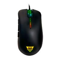 MOUSE OCELOT/ GAMER / ALAMBRICO / USB / RGB / DPI CONFIGURABLES HASTA 6400 / 8 BOTONES / DISEÑO ERGONOMICO