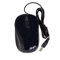 MOUSE ALAMBRICO GHIA COLOR NEGRO 1200 DPI