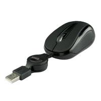 MINI MOUSE OPTICO RETRACTIL EASY LINE BY PERFECT CHOICE NEGRO USB COMPATIB.CON WINDOWS XP,VISTA,7/MAC OS