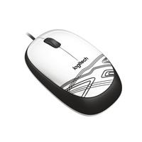 MOUSE LOGITECH M105 BLANCO OPTICO ALAMBRICO USB 1000 DPI PC/MAC/CHROME