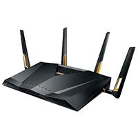 ROUTER GAMER ASUS AX6000/1148-24804MBPS/2.4 Y 5GHZ/8X LAN GBE/MU-MIMO 4X4/2X USB/8X ANTENAS EXT/CONTROL PARENTAL/VPN/AIMESH/WTFAST/WIFI 6