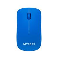 MOUSE INALAMBRICO ACTECK-E/RECEPTOR 2.4G/ 1000 DPI/COLOR AZUL/AC-928915