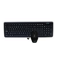 KIT TECLADO Y MOUSE ESTANDAR ACTECK INTEGRA SLIM/MOUSE INALAMBRICO COLOR NEGRO KT500 AC-922845