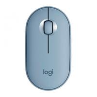 MOUSE LOGITECH M350 BLUE GREY INALÁMBRICO RECEPTOR USB Y BLUETOOTH  PC/MAC/CHROME/LINUX/ANDROID/IPADOS